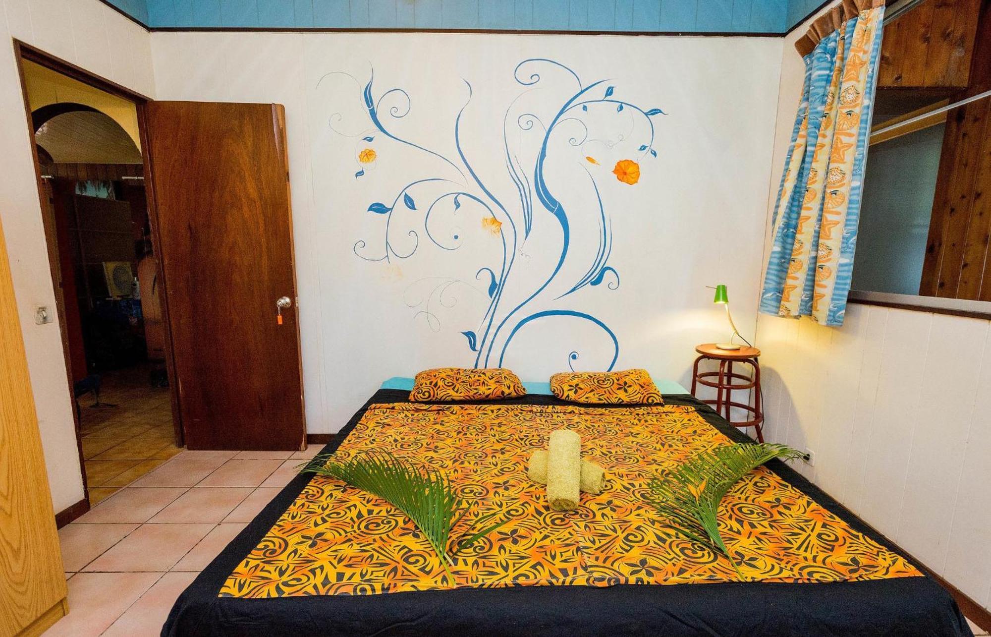 Punaauia  Pension Te Miti - Plage-Beach 200M - Mahana Parc & Vaiava Beach Pk18 - B&B Chambres Ou Dortoir מראה חיצוני תמונה