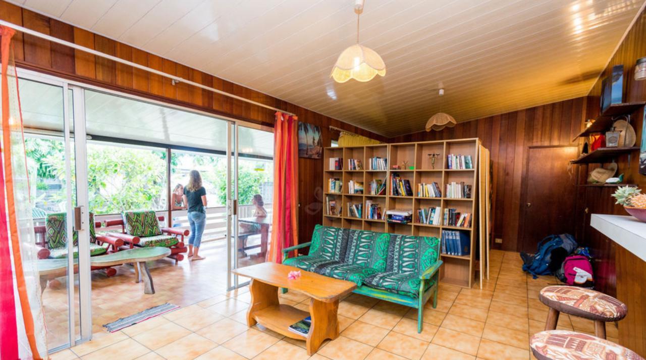 Punaauia  Pension Te Miti - Plage-Beach 200M - Mahana Parc & Vaiava Beach Pk18 - B&B Chambres Ou Dortoir מראה חיצוני תמונה