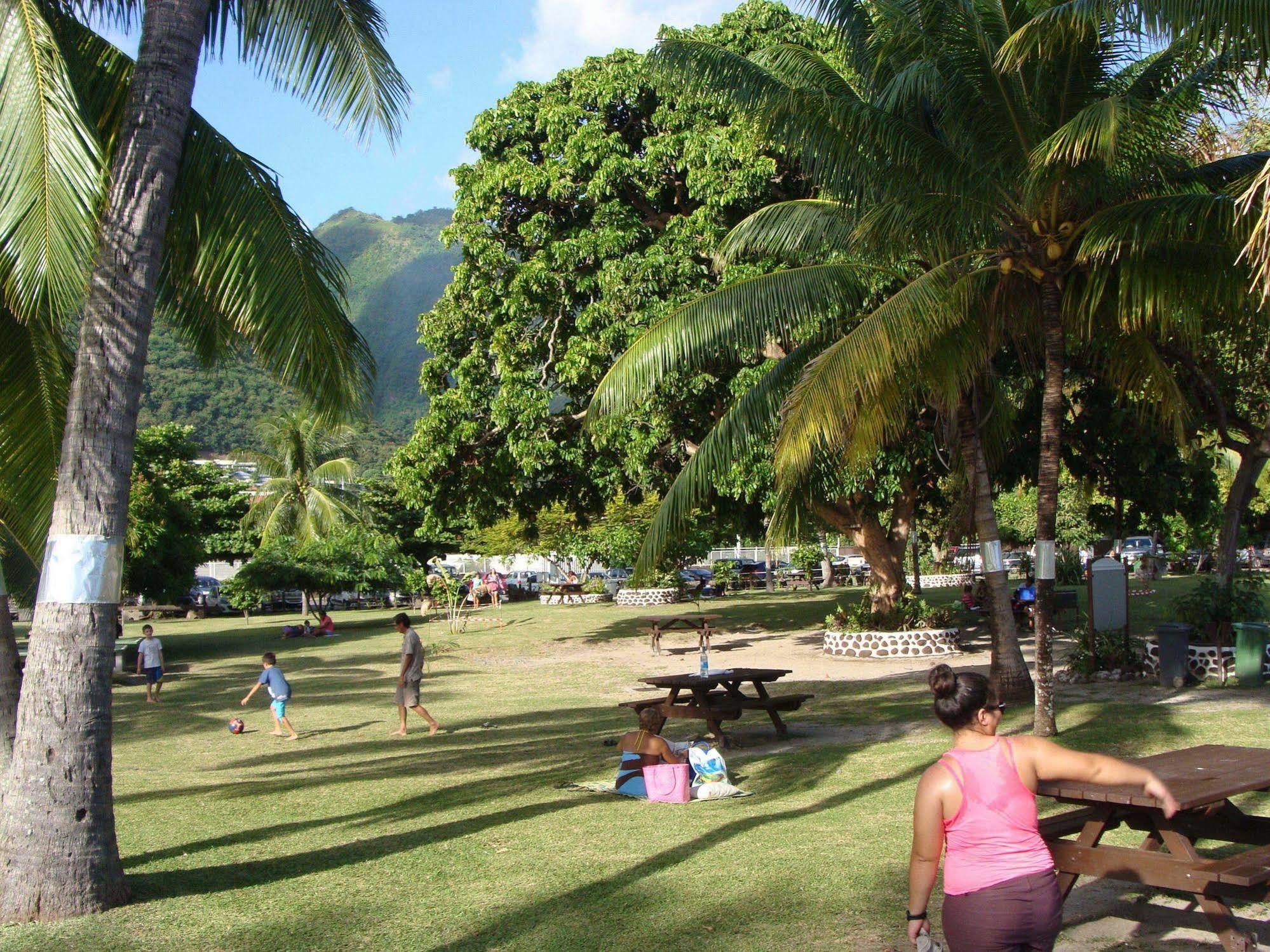 Punaauia  Pension Te Miti - Plage-Beach 200M - Mahana Parc & Vaiava Beach Pk18 - B&B Chambres Ou Dortoir מראה חיצוני תמונה